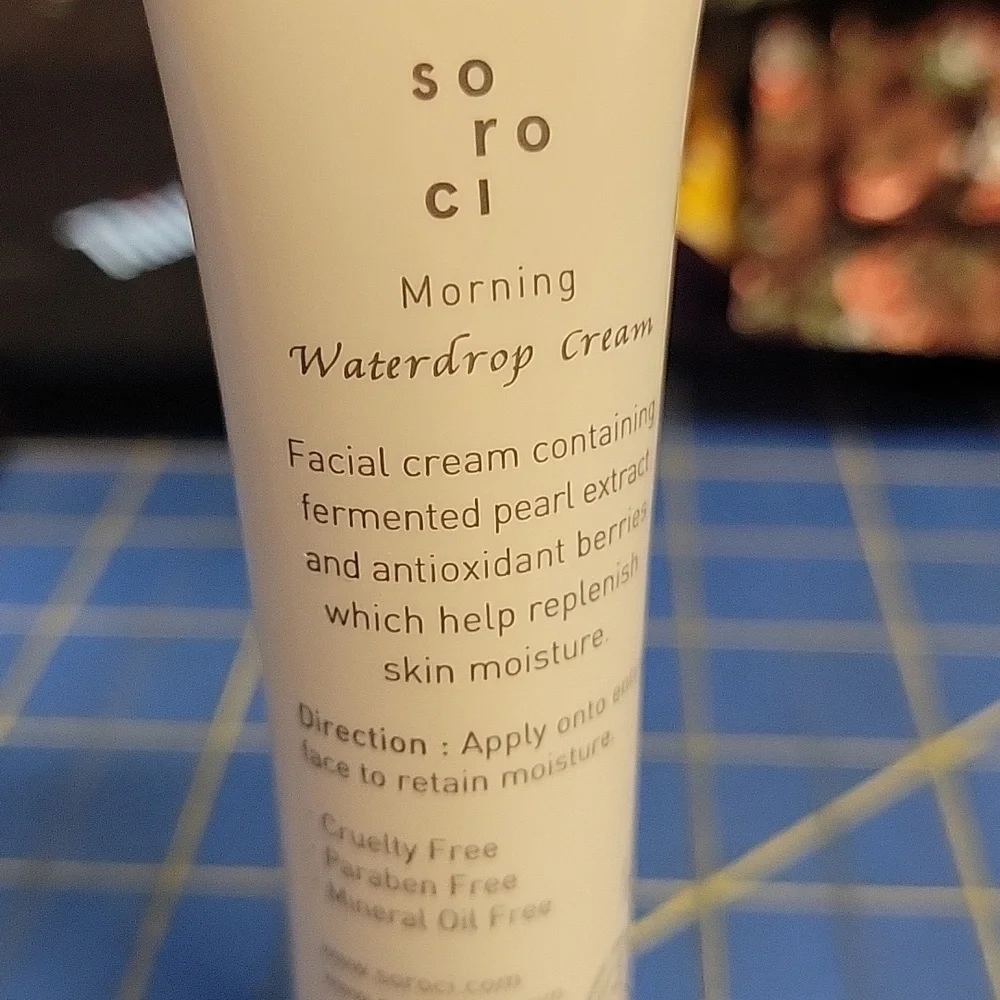 Soroci Morning Waterdrop Cream 15g New Sealed Tube